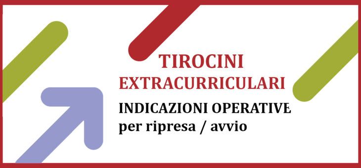 Ripresa tirocini extracurriculari